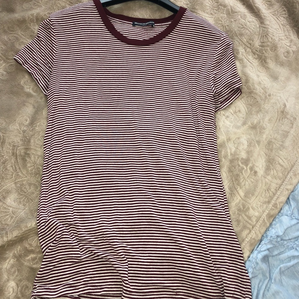 brandy melville stripe top